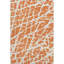 Tapis orange Cerrito AMF501 lavable à la machine de qualité supérieure-103838009