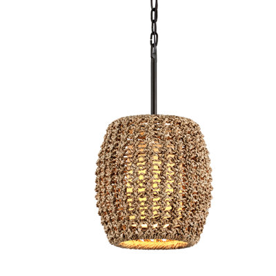 Luminaire suspendu cylindrique à 1 lumière Conga