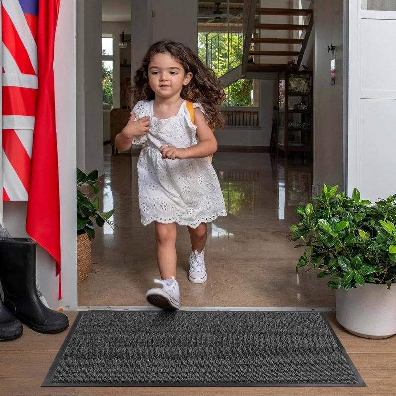 Doormat, 60cm W x 90cm L, Grey