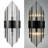 Gorrian Stainless Steel Flush Mounted Sconce