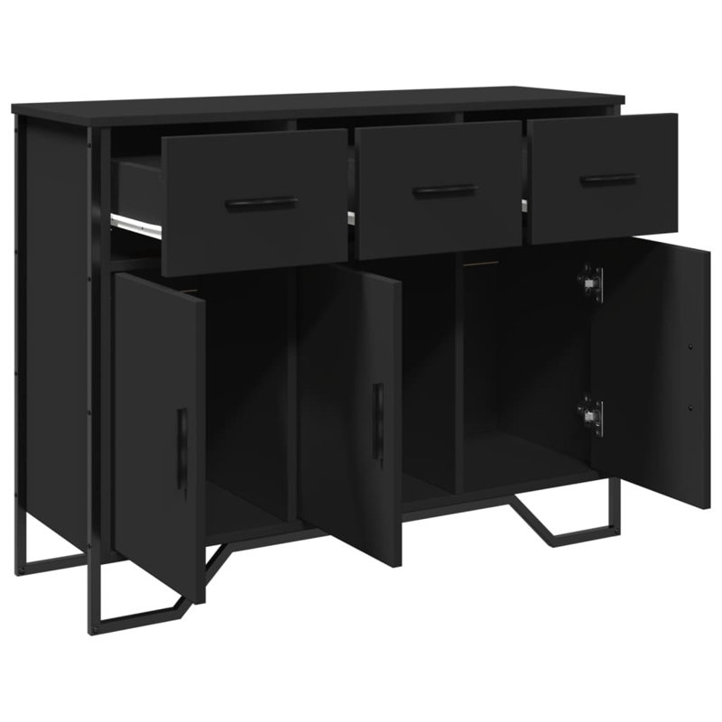 Shevani 97cm Sideboard, Black
