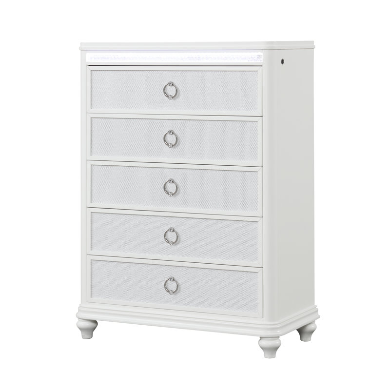 Ankara Chest White