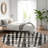 Premium Machine Washable Prisco Black Rug-1883947250
