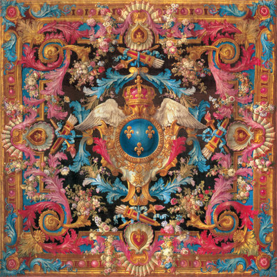 Tapisserie Louis XV - Wrapped Canvas Print