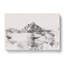 Reine Norway Watercolour - Wrapped Canvas-56664696