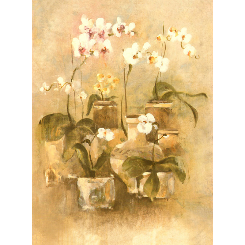 Arrangement d'orchidées II, H 24 po x l 18 po