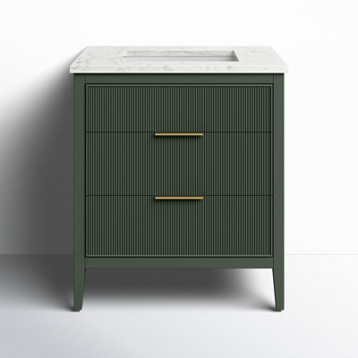 Bilroy 30'' Single Sink Bathroom Vanity 