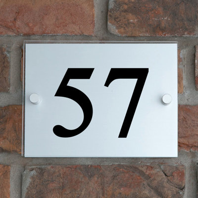 Champy 15cm H Plastic House Number