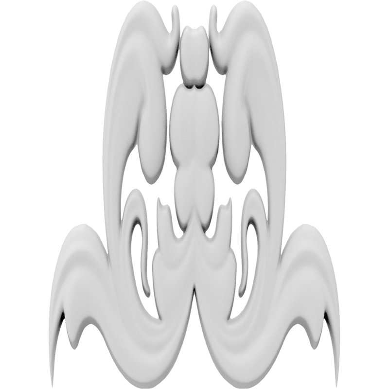 Rosette cheviot, H 5 po x l 3,75 po x P 0,63 po