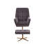 Jadyn Upholstered Swivel With Footstool Lounge Chair-443654960