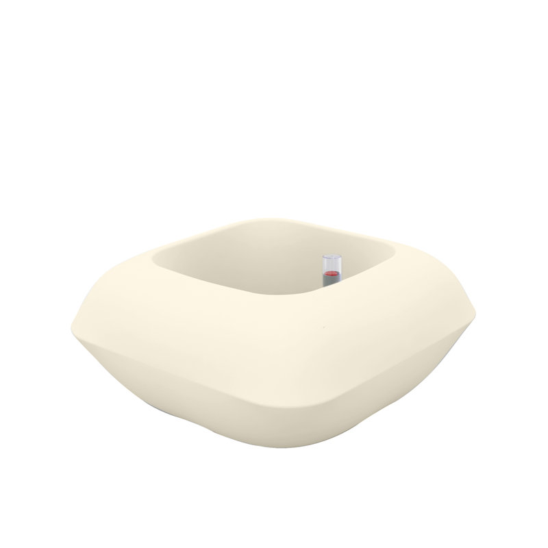 Pillow Resin Pot Planter, Ecru