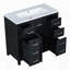 Meuble-lavabo de rangement multifonctionnel