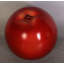 Petite statue de pomme rouge surdimensionnée