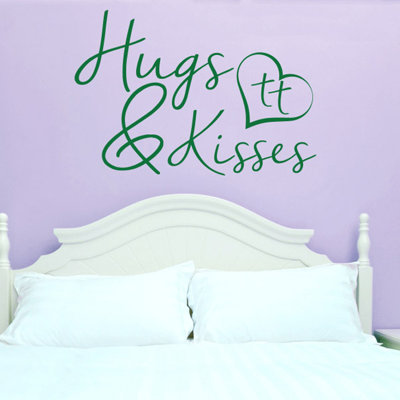 Hugs and Kisses Wall Sticker