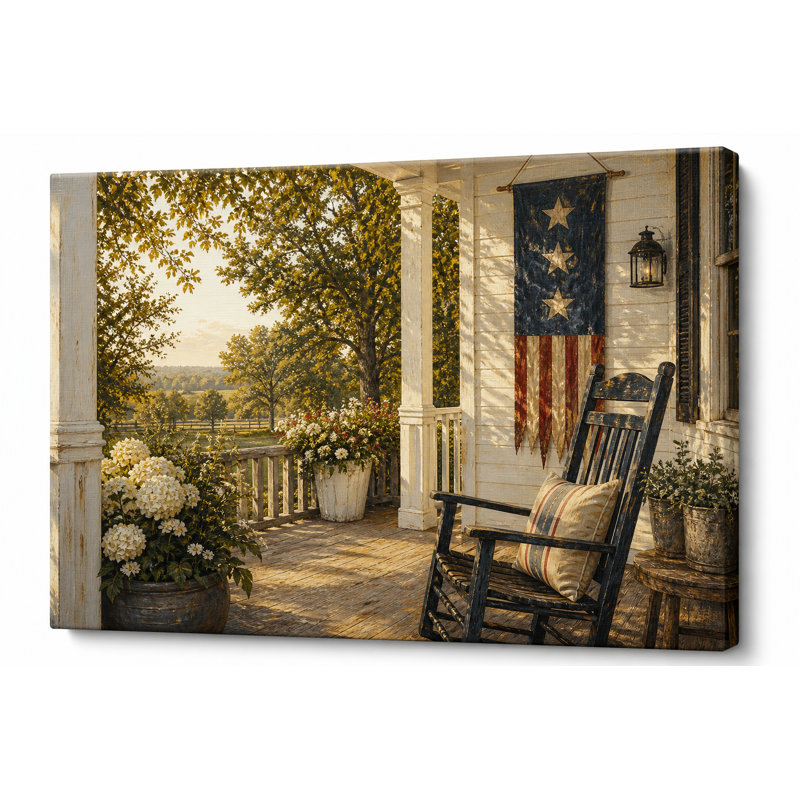 Art mural sur toile luxe Luxury Liberty, 36"H x 48"W x 1.5"D