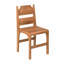 Chaises de salle à manger d'appoint en bois massif Celine - entièrement assemblées