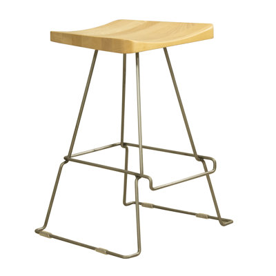 Tabouret de bar saddle de 24 po Sofian