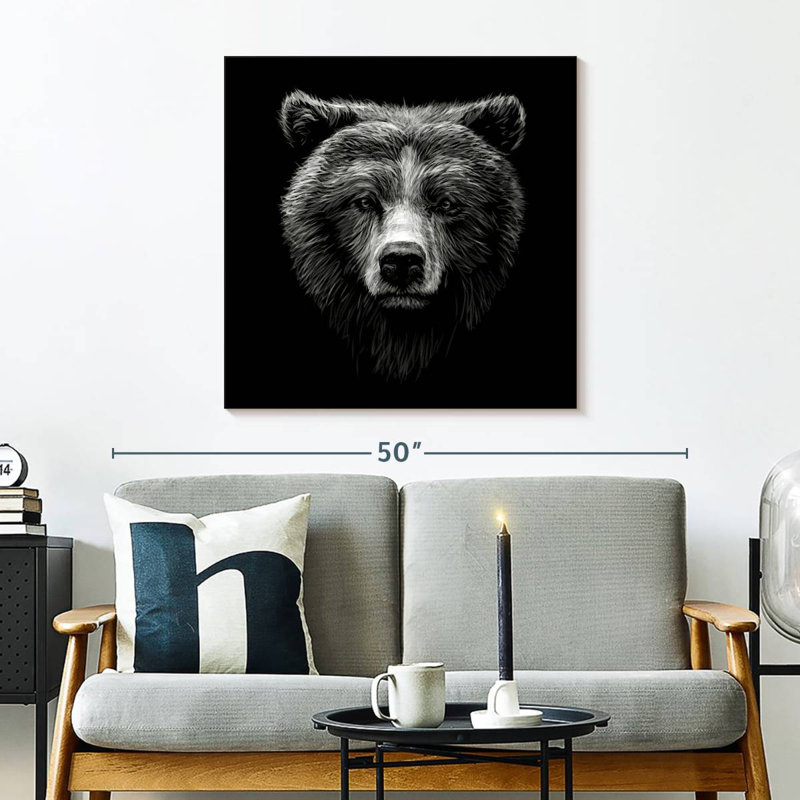 Brampt Grizzly Bear Face