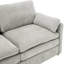 89 po Cozy rembourré 3 places surdimensionné Canapé 3 places surdimensionné Canapé à 2 places Coussin moelleux pour le salon-2002150143