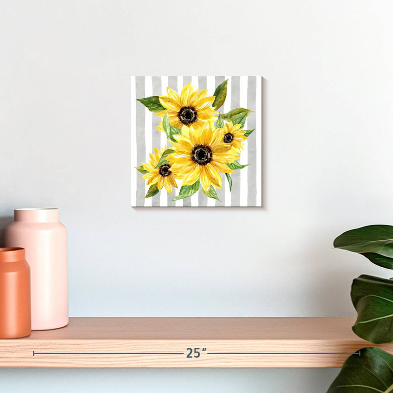 Harnek Sunflower Array I, H 10 po x l 10 po