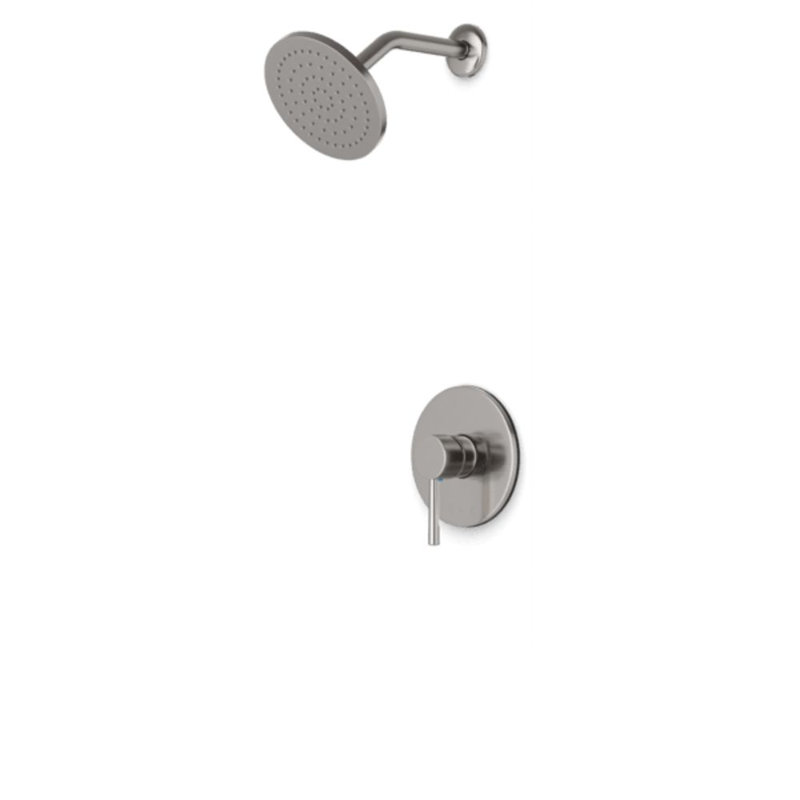 Système de douche complet, Nickel brossé
