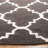 Rodgers Hand Woven Flat Weave Wool/Cotton Geometric Rug in Brown/Ivory-1136734600