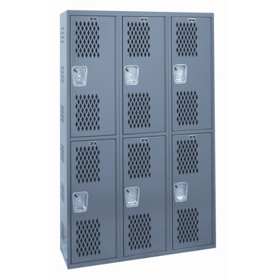 Welded Metal 2 - Tier Gym Locker