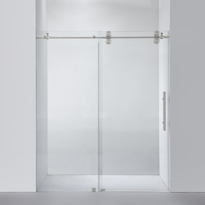 64-68” W x 78” H Sliding Frameless Shower Door