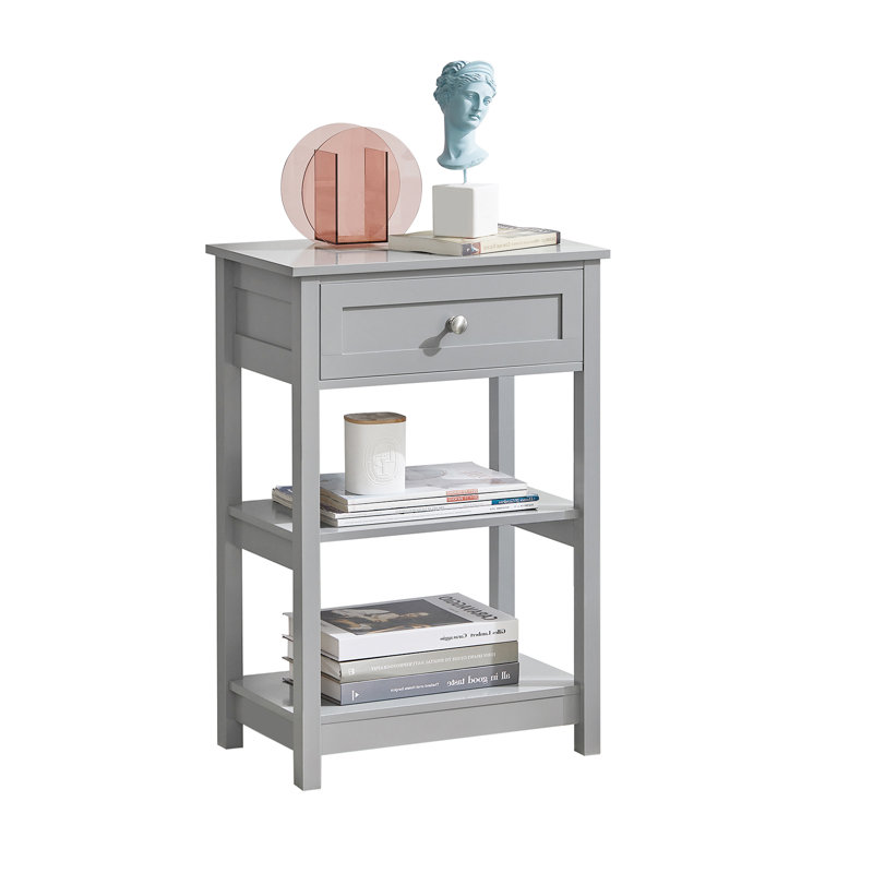 Edvard Floor Shelf End Table