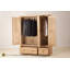 3 Door Solid Wood Wardrobe