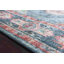 Tapis turquoise / terre cuite Gelo-2031750900