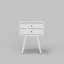 Mini table de chevet 2 tiroirs Williams-91383210