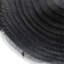 Table d'appoint Mgo Hollow, texture bois, noir-1059580032
