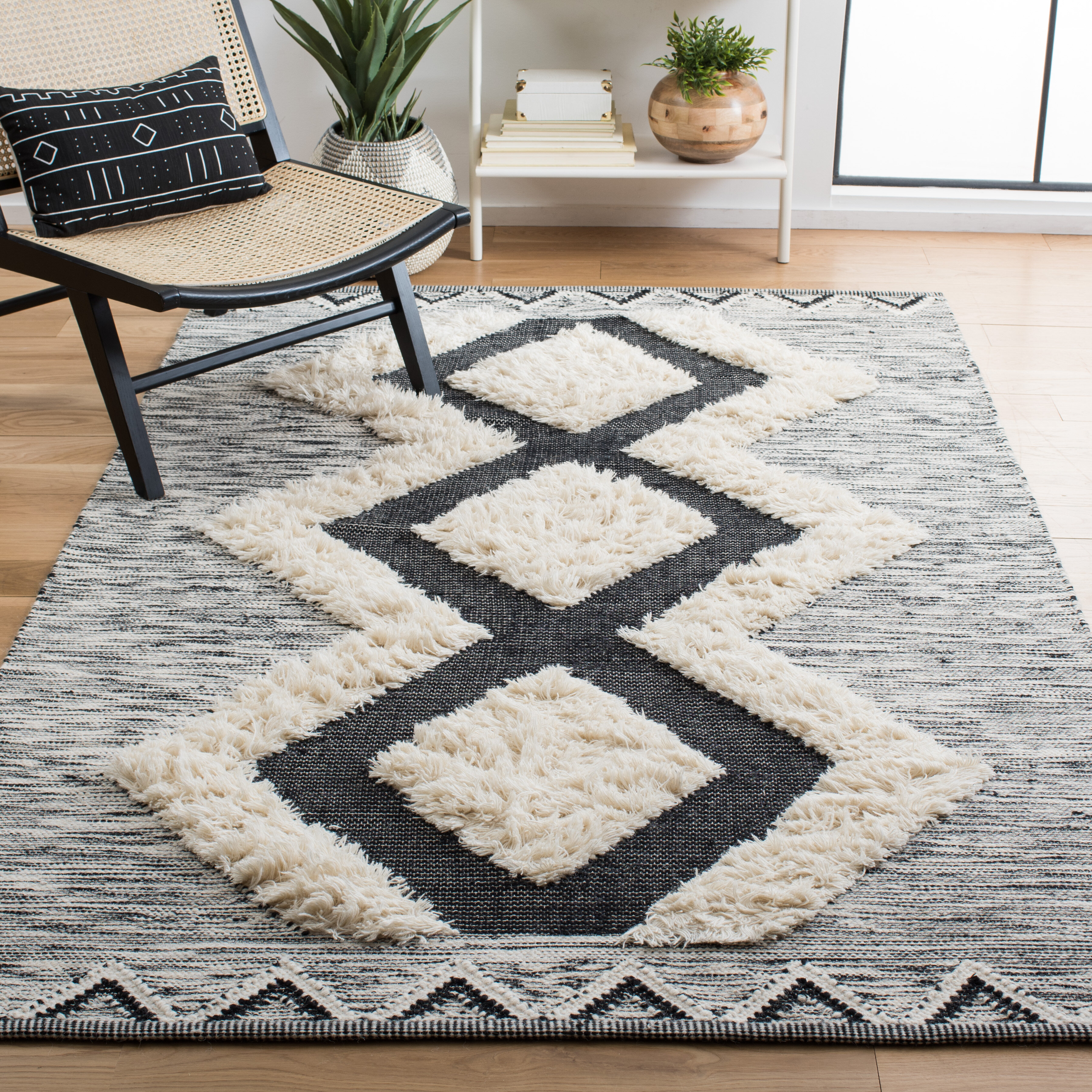 Wrought Studio Shelva Rose/Cream Area Rug & Reviews