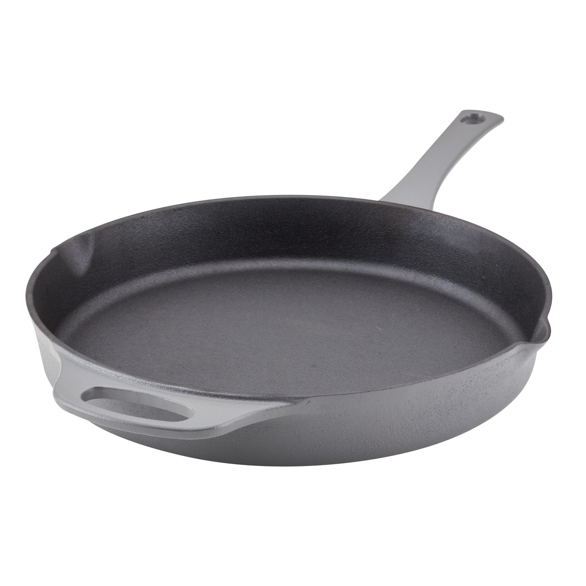 Bruntmor Long Lasting Cast Iron Skillet With Lids, 12-Inch