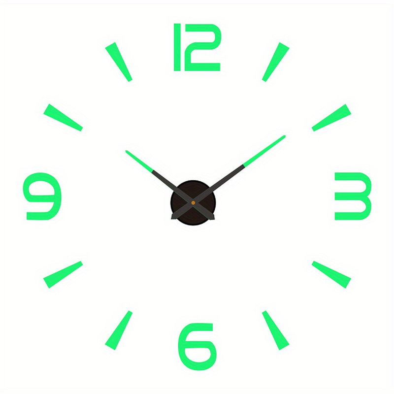 Moniesha Resin Wall Clock, Luminous