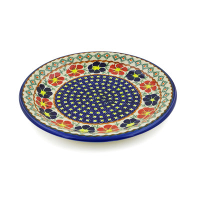 Assiette plate 10 "Polish Pottery