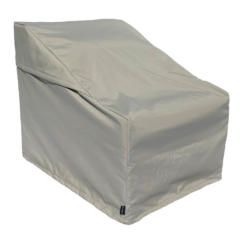 Eddie Bauer Outdoor Lounge Furniture Cover, Gray, 34.5" H x 33" W x 37" D
