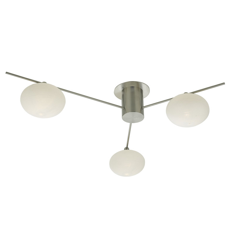 Kendra Glass Semi Flush Mount