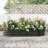 Metal Raised Garden Bed In Black, 87.51"X43.77"X11.17", For Plants & Veggies, Material, Open Base Black Bed, 88.99"X43.77"X11.17", Veggies Flowers, Rust Finish, Generous Space-2032784127-2032784120