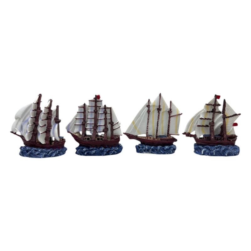 Ensemble de 4 figurines de style miniature