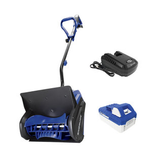24-volt Ion+ 13-inch 4-ah Cordless Snow Shovel, Blue 