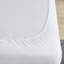 Protège-matelas matelassé en percale de coton Cal King-473118796