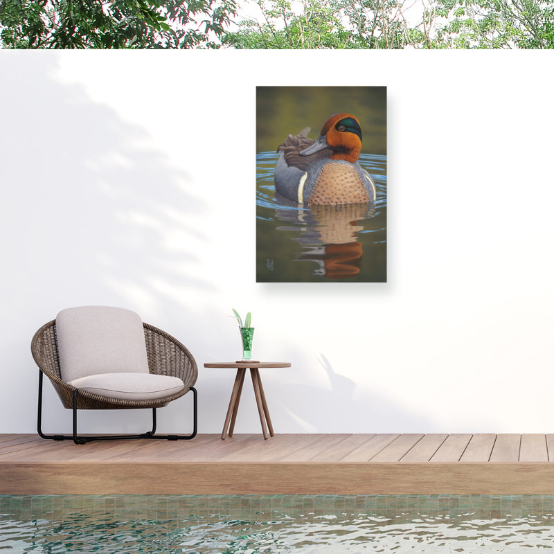 Toile d'extérieur Jeff Hoff Greenwing, H 12 po x l 19 po
