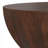 Elmbrook 34"W Solid Mango Wood Modern Industrial Drum Coffee Table, Assembled-70834560