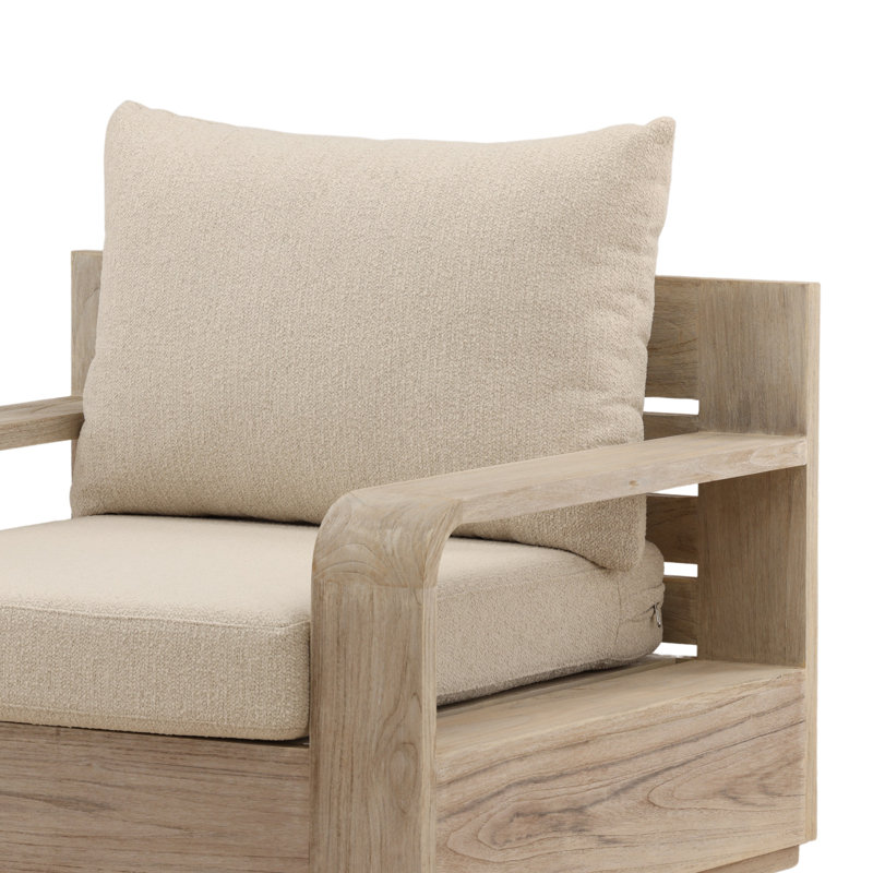 Lucrecia Outdoor Sofa Chair Gray