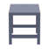 Farrah Extendable Rectangular Outdoor Bar Table
