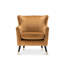 Ghita Quilted Accent Velvet Wingback Chair-117245698