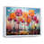 White Floater Framed selected
