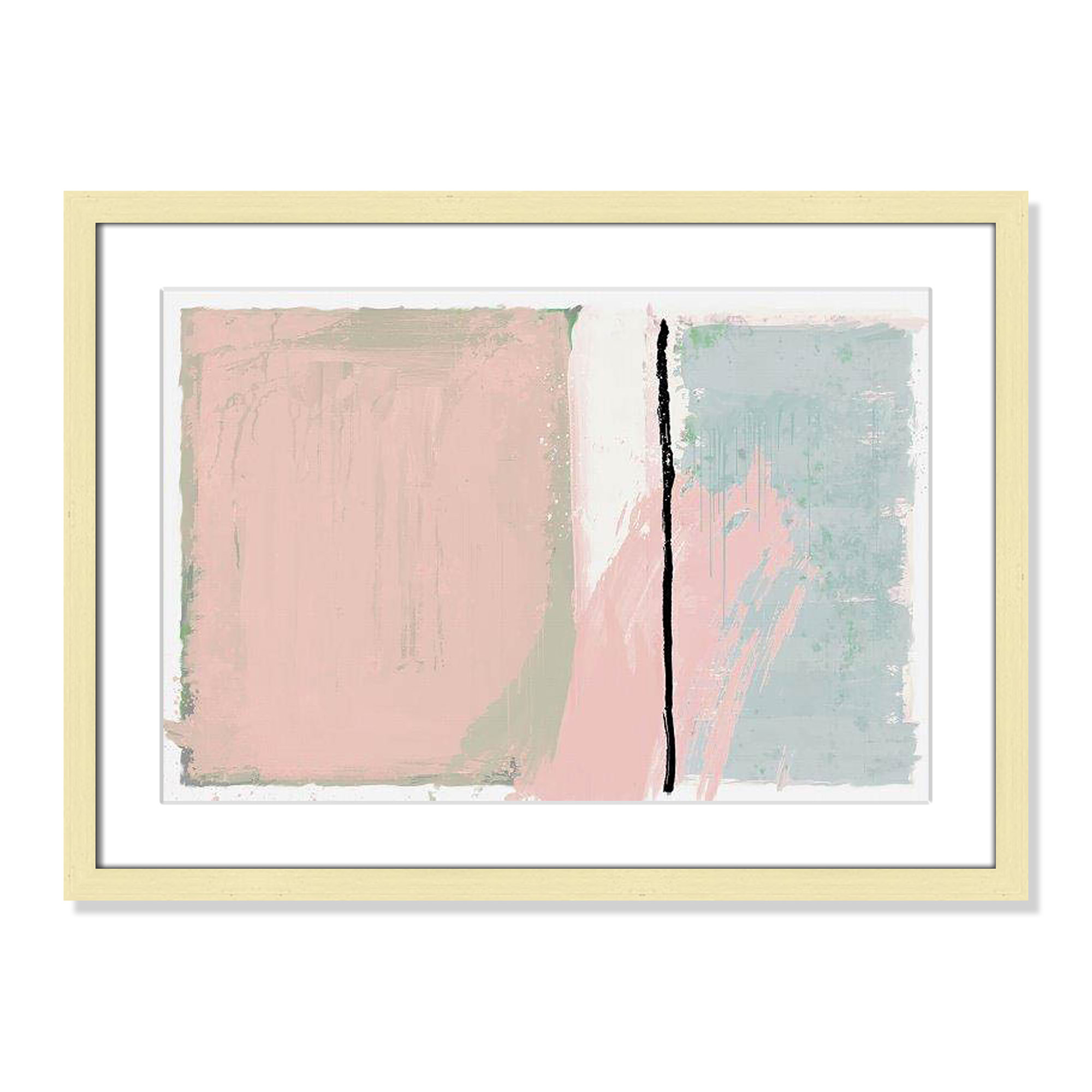 Pastel Opulance by Casa Fine Arts, Gold Box Picture Framed, White, 17" H x 23" W x 1.25" D